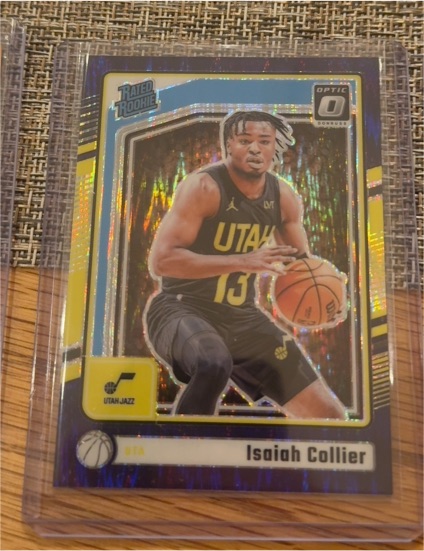 2024-25 Panini Donruss Optic #295 Isaiah Collier — front