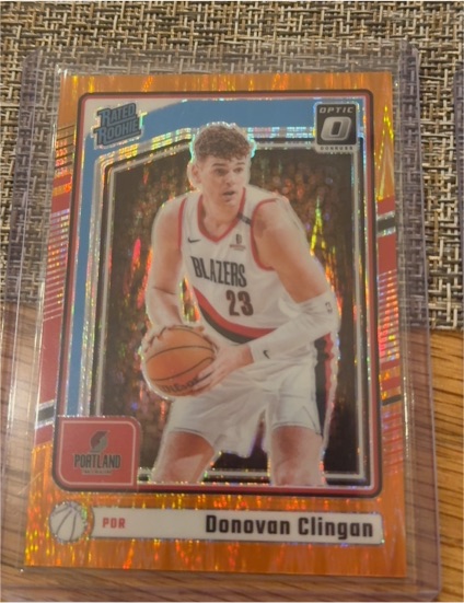 2024-25 Panini Donruss Optic #272 Donovan Clingan — front