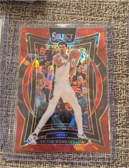 2024-25 Panini Select Concourse #9 Victor Wembanyama — front
