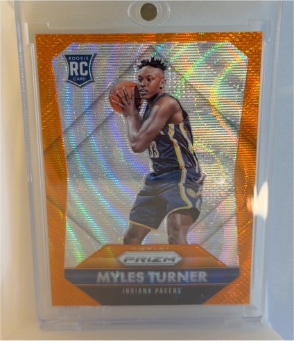 2015-16 Panini Prizm #340 Myles Turner — front