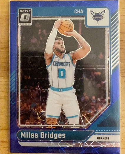 2024-25 Panini Donruss Optic #208 Miles Bridges — front