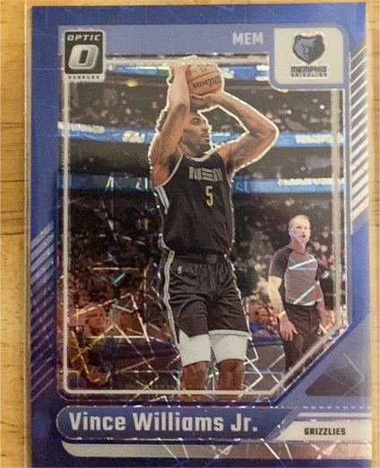 2024-25 Panini Donruss Optic #198 Vince Williams Jr. — front