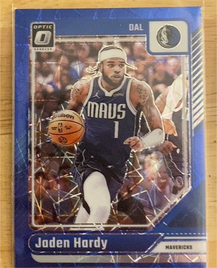 2024-25 Donruss Optic #33 Jaden Hardy — front
