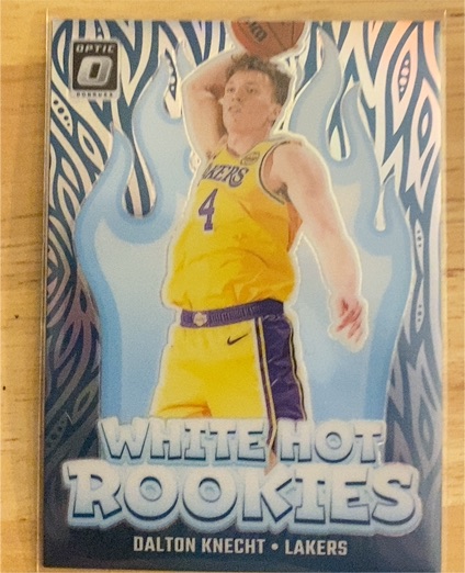 2024-25 Donruss Optic #9 Dalton Knecht White Hot Rookies — front