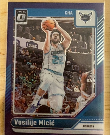 2024-25 Donruss Optic #55 Vasilije Micic — front