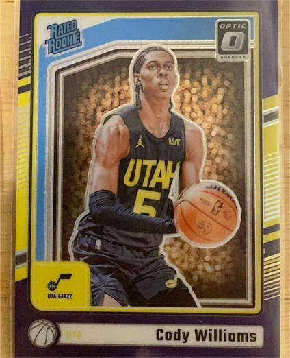 2024 Donruss Optic #298 Cody Williams — front