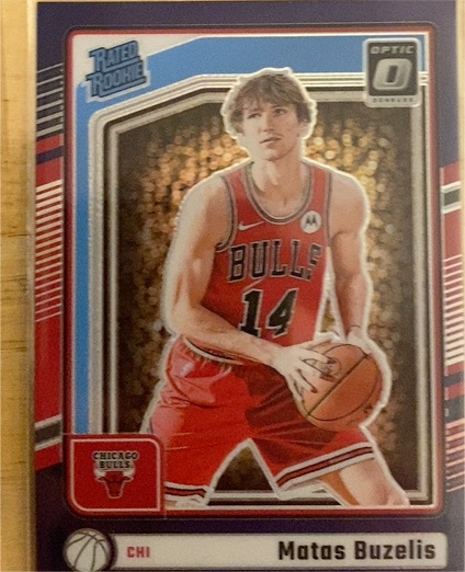2024-25 Panini Donruss Optic #271 Matas Buzelis — front
