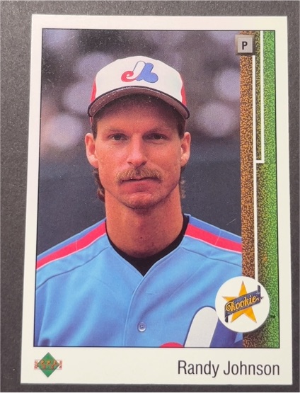 1989 Upper Deck #25 Randy Johnson — front