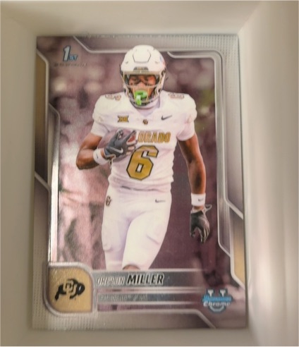 2025 Bowman Chrome University #103 Drelon Miller — front