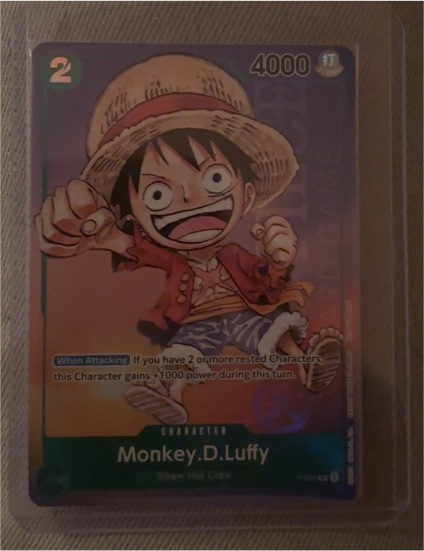 2023 One Piece Card Game P-037 Monkey D. Luffy Promo — front