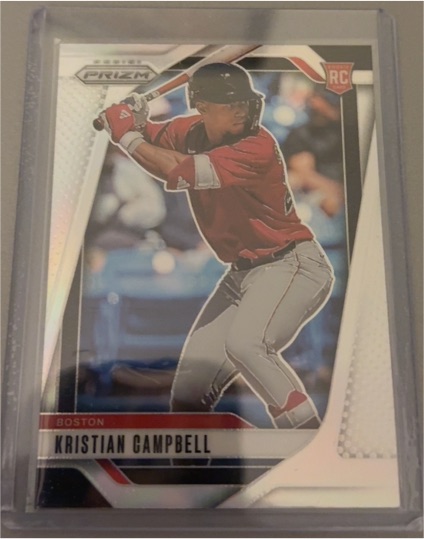 2025 Panini Prizm #1 Kristian Campbell — front
