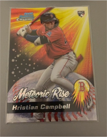 2025 Bowman Chrome #MR-16 Kristian Campbell — front