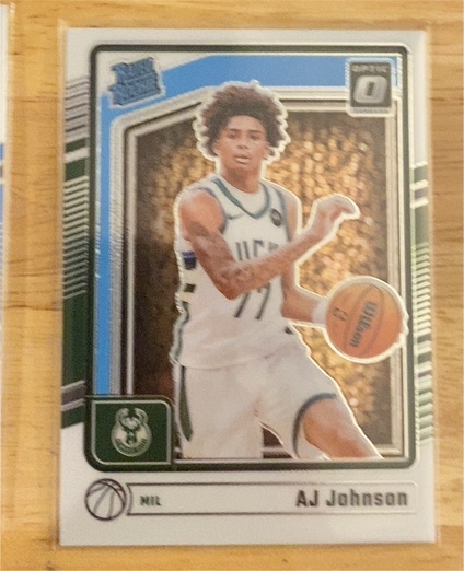 2024-25 Donruss Optic #277 AJ Johnson — front