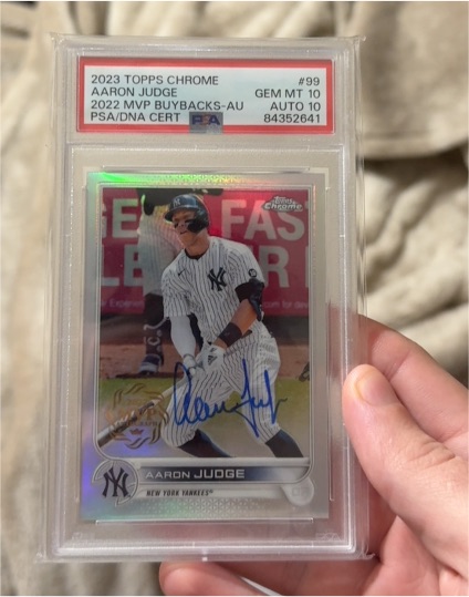 2023 Topps Chrome #99 Aaron Judge — front