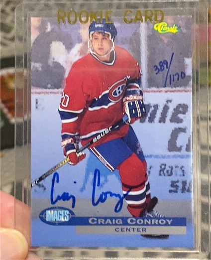 1995 Classic Images #389 Craig Conroy — front
