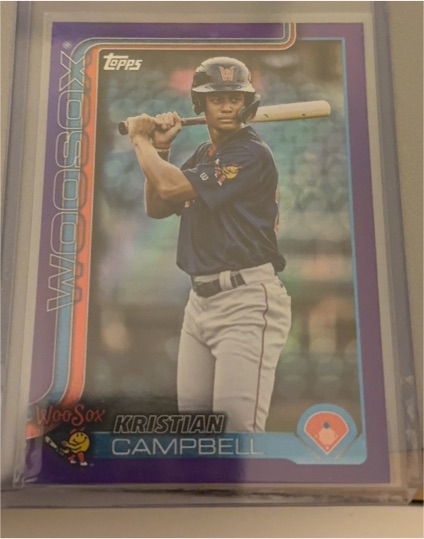2025 Topps Pro Debut #PDC-56 Kristian Campbell — front