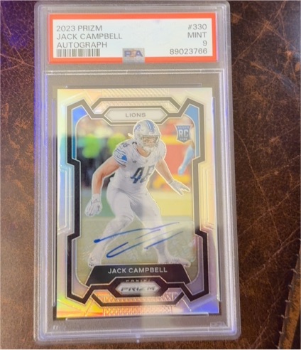 2023 Panini Prizm #330 Jack Campbell — front