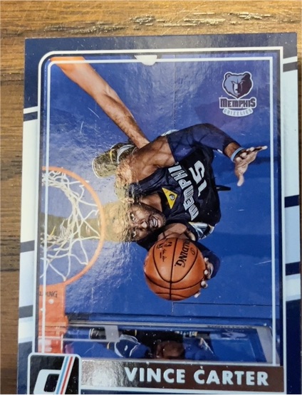 2015 Donruss #5 Vince Carter — front