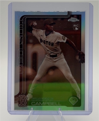 2025 Topps Chrome #171 Kristian Campbell — front