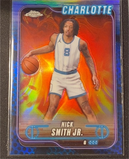 2024-25 Topps Chrome #19 Nick Smith Jr. — front