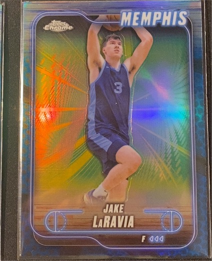 2024-25 Topps Chrome #104 Jake LaRavia — front