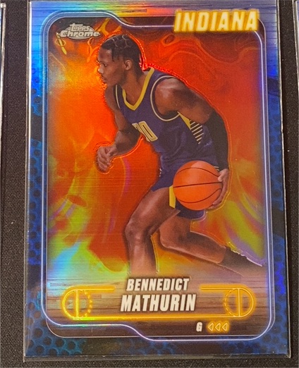2024-25 Topps Chrome #96 Bennedict Mathurin — front