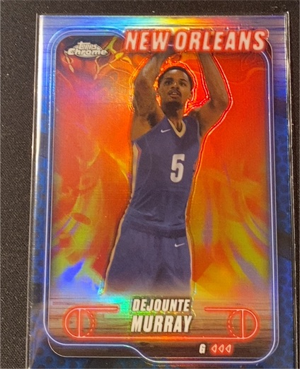 2024-25 Topps Chrome Basketball #73 Dejounte Murray — front