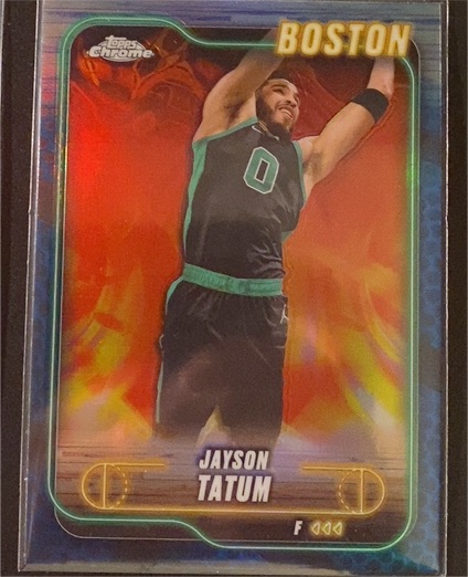 2024-25 Topps Chrome #51 Jayson Tatum — front