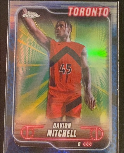 2024-25 Topps Chrome #128 Davion Mitchell — front