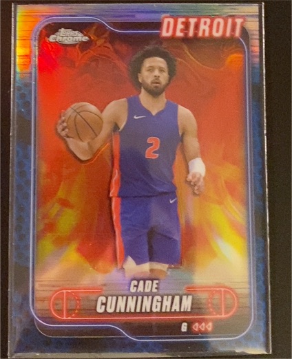 2024-25 Topps Chrome #18 Cade Cunningham — front