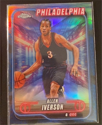 2024-25 Topps Chrome #94 Allen Iverson — front