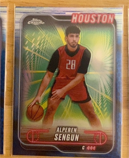 2024-25 Topps Chrome #106 Alperen Sengun — front