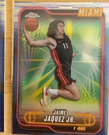 2024-25 Topps Chrome #36 Jaime Jaquez Jr. — front
