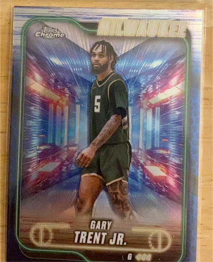 2024-25 Topps Chrome #81 Gary Trent Jr. — front