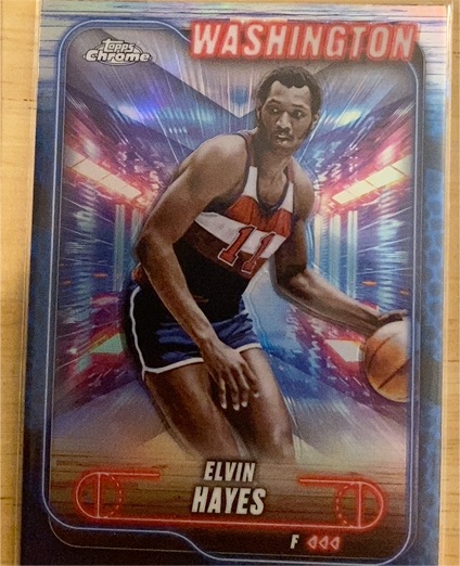 2024-25 Topps Chrome #85 Elvin Hayes — front