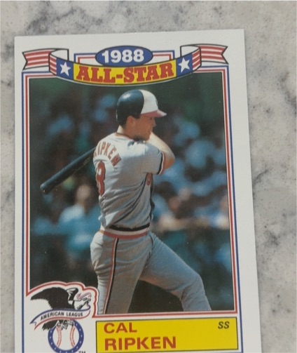 1988 Topps All-Star #5 Cal Ripken — front