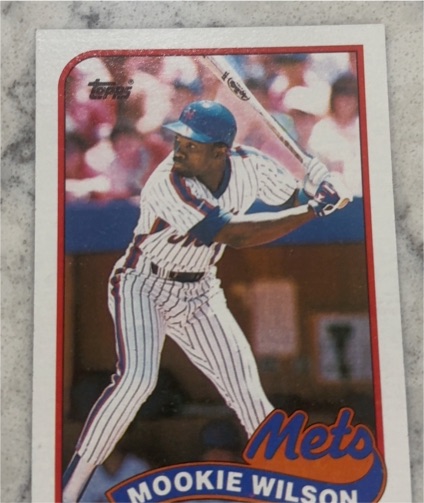 1989 Topps #545 Mookie Wilson — front