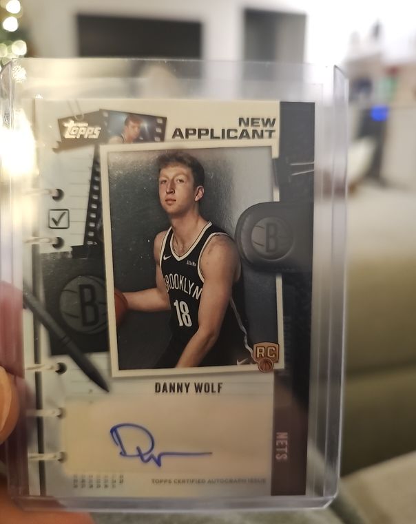 2025-26 Topps #NA-DW Danny Wolf — front
