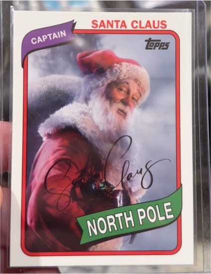 2025 Topps Holiday #TSA-80 Santa Claus The Santa Archives — front