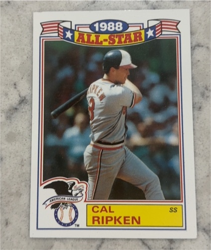 1989 Topps 1988 All-Star #5 Cal Ripken — front