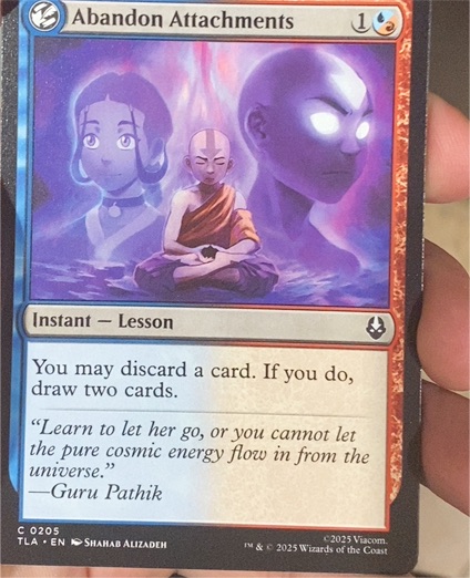 2025 Avatar: The Last Airbender #205 Abandon Attachments — front