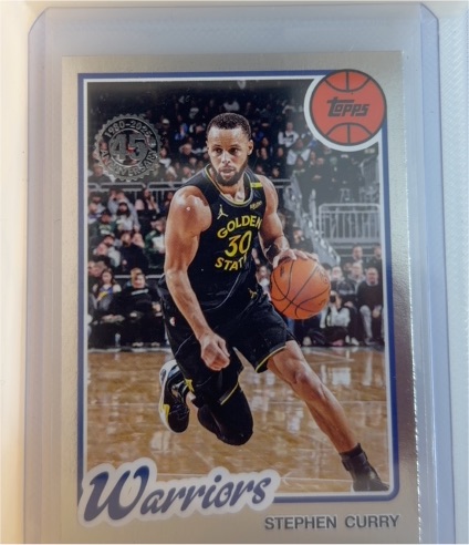 2025-26 Topps 45th Anniversary #80BK-89 Stephen Curry — front