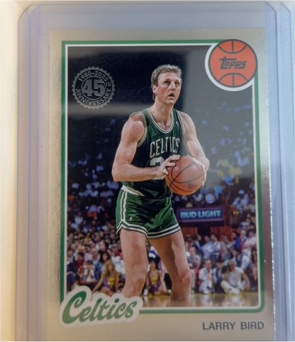 2025 Topps Basketball #80BK-1 Larry Bird — front