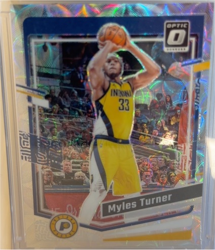 2023-24 Panini Donruss Optic #178 Myles Turner — front