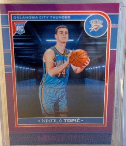 2024-25 Panini NBA Hoops #242 Nikola Topic — front