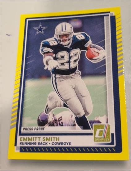 2025 Donruss #4 Emmitt Smith — front