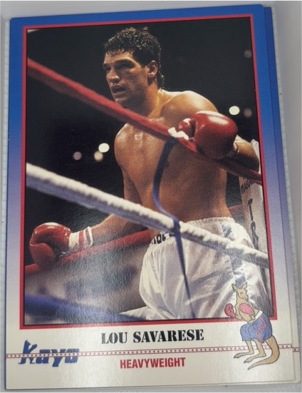1991 Kayo #134 Lou Savarese — front