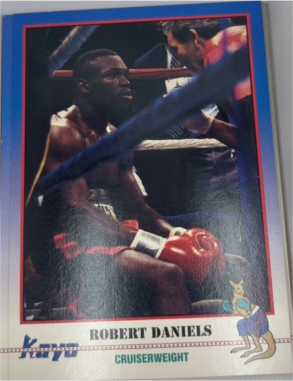 1991 Kayo Boxing #135 Robert Daniels — front