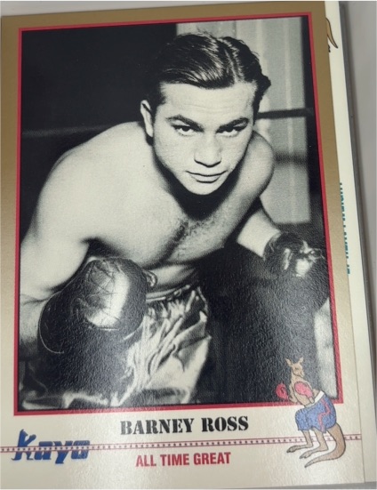 1991 Kayo #121 Barney Ross — front