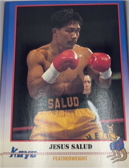 1991 Kayo Boxing #209 Jesus Salud — front